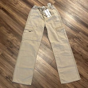 Tan zara pants